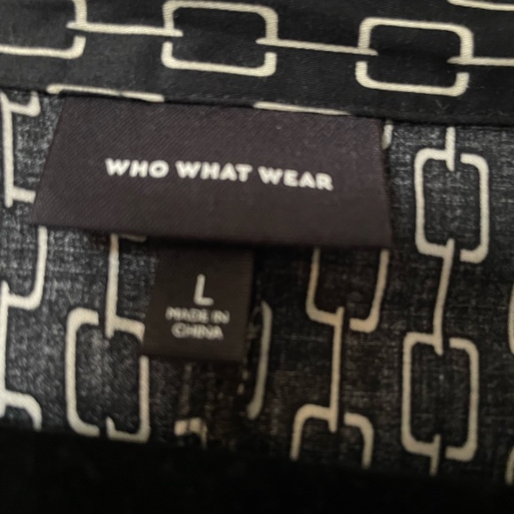 Who What Wear short sleeve dress-size L - Picture 7 of 7